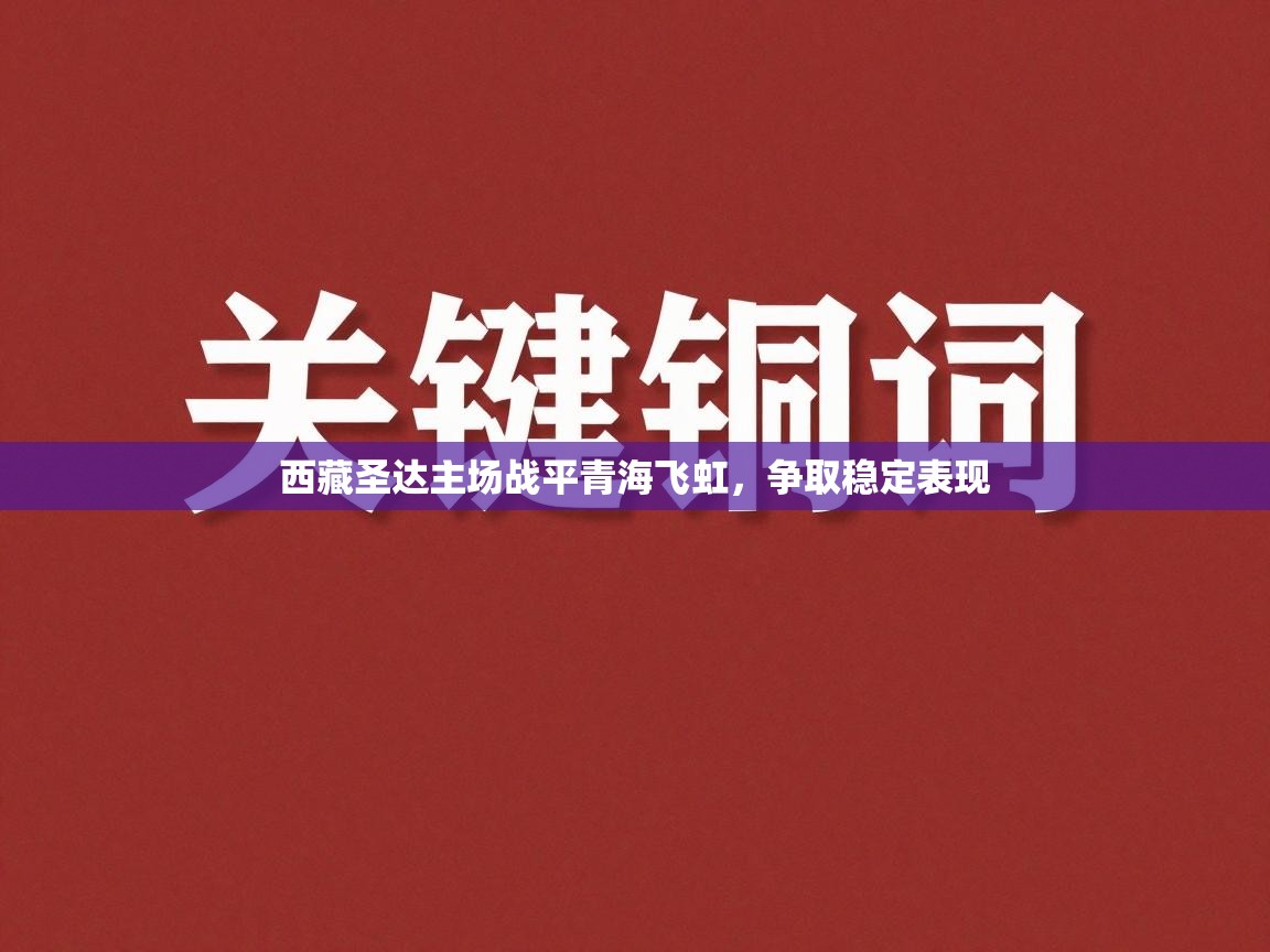 开云体育入口客服-西藏圣达主场战平青海飞虹，争取稳定表现  第3张